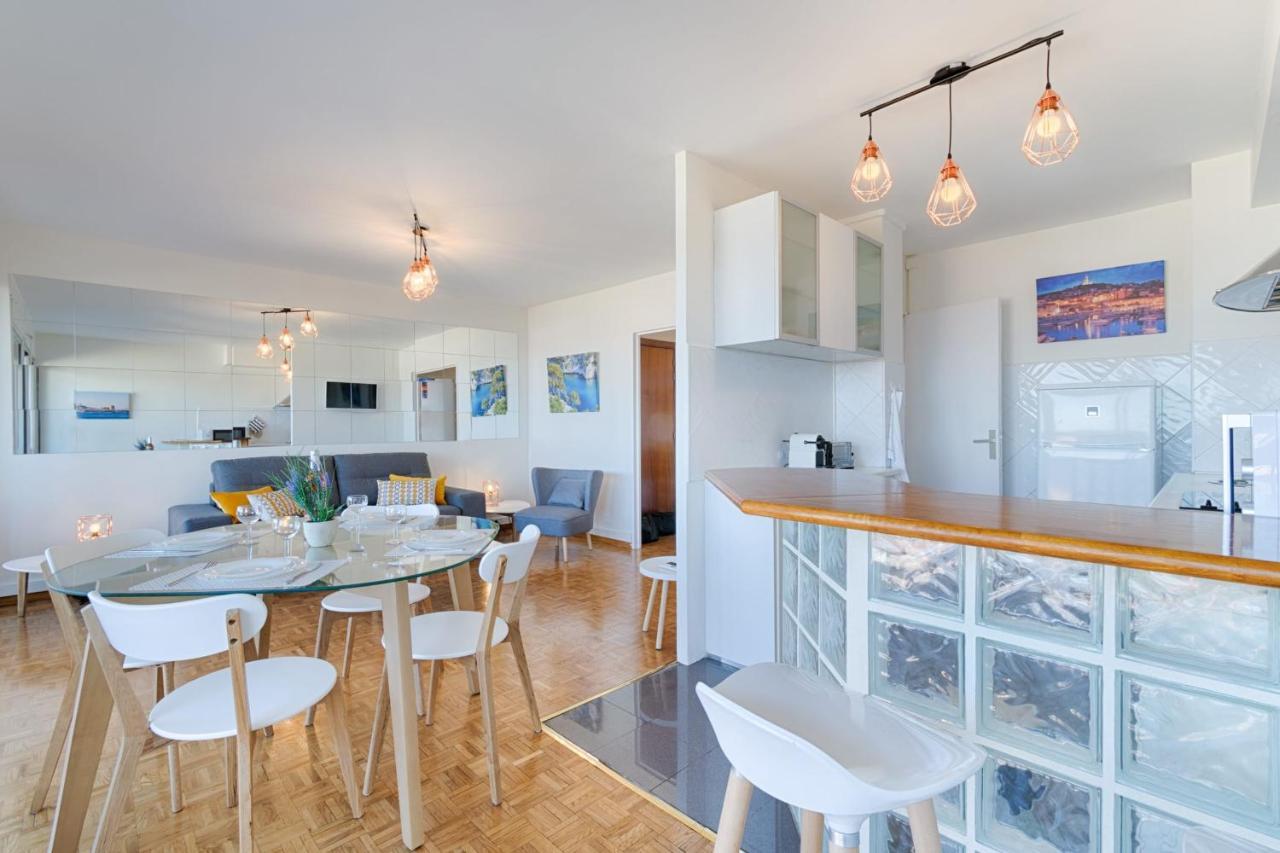 מרסיי Vue Feerique Sur La Mer - Air Rental מראה חיצוני תמונה